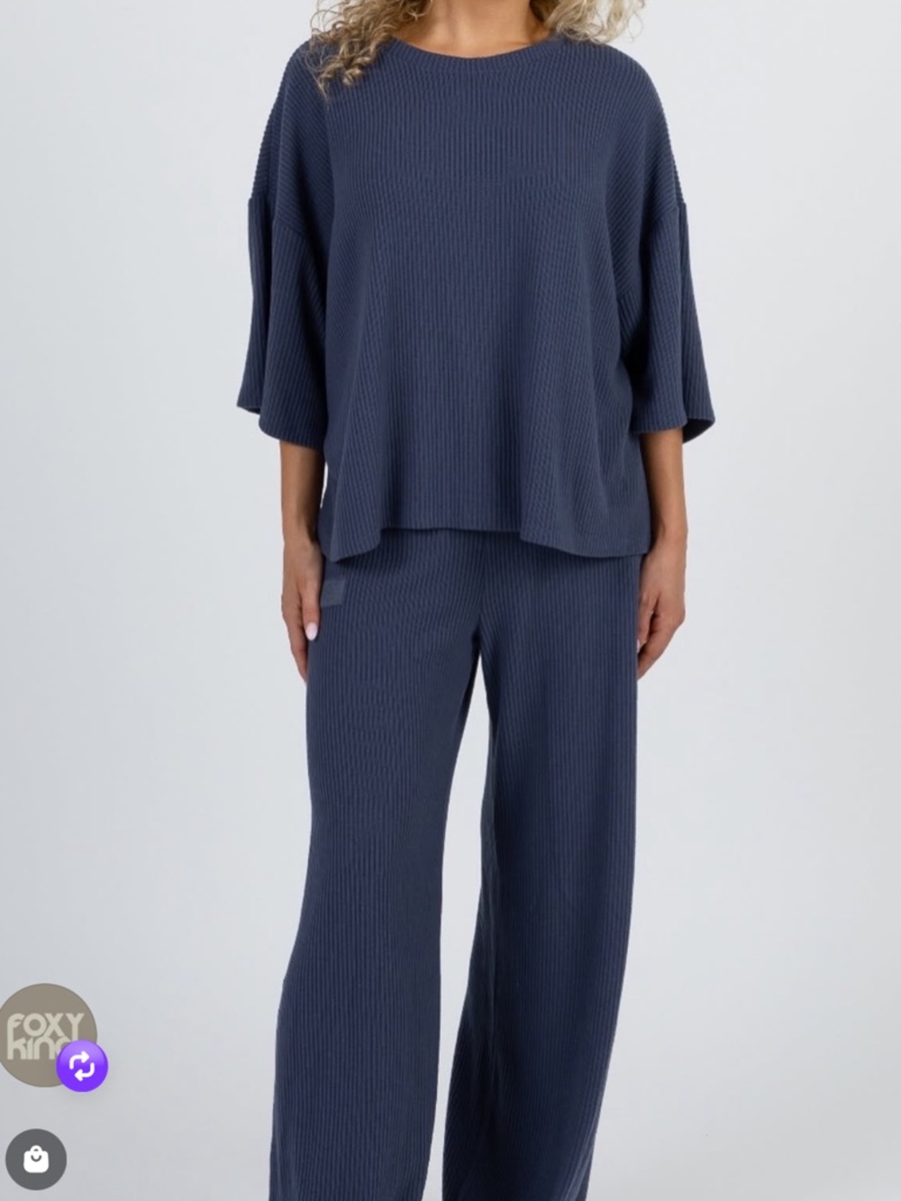 Yacht Club Pant Set Midnight Sky - XL